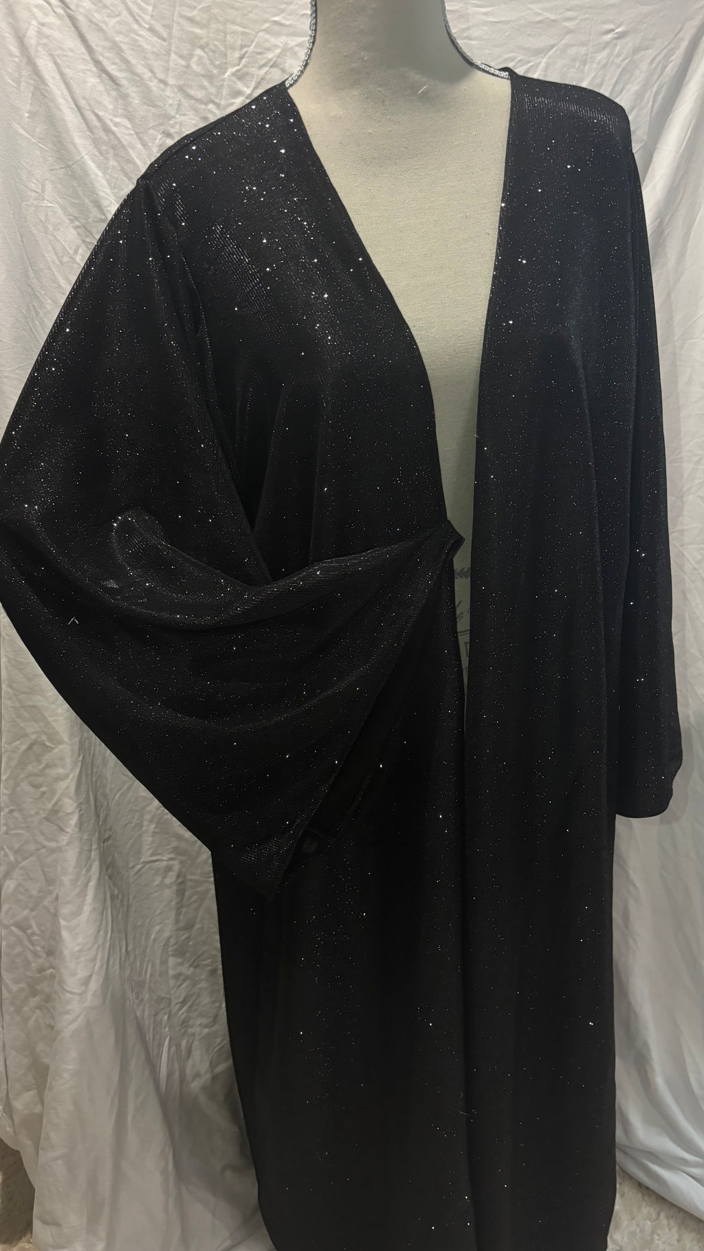 Abaya Diyā Black (PRÉCOMMANDE)