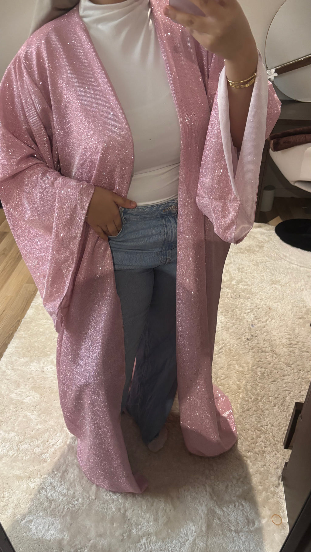 Kimono Diyā Baby Pink (PRÉCOMMANDE)